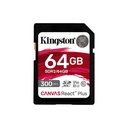 Kingston Canvas React Plus SDR2 64 GB Class 10/UHS-II (U3) V90 SDXC