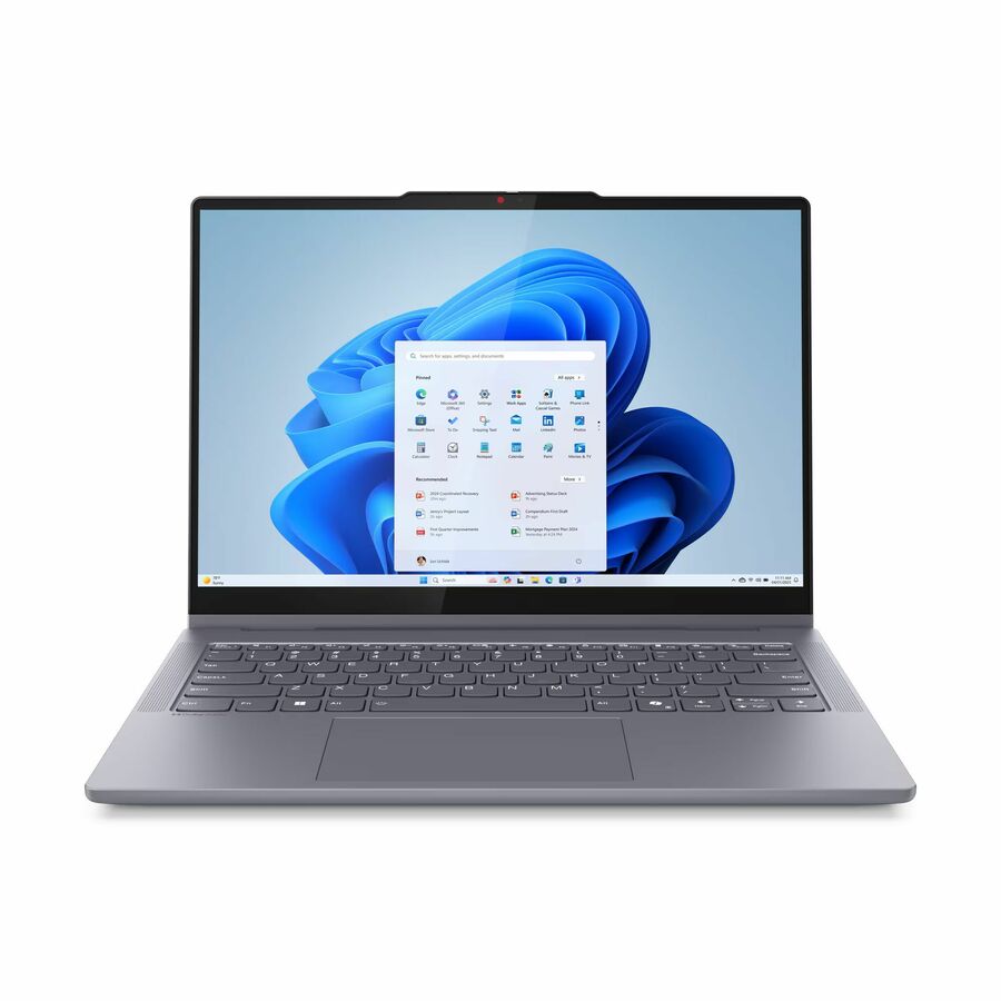 Lenovo IdeaPad 5 14IAL10 83KR001JUS 14" Touchscreen Convertible 2 in 1 Notebook - WUXGA - 60 Hz - Intel Core Ultra 7 255U - 16 GB - 1 TB SSD - English (US) Keyboard - Luna Gray