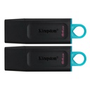 Kingston DataTraveler Exodia 64GB USB 3.2 (Gen 1) Flash Drive
