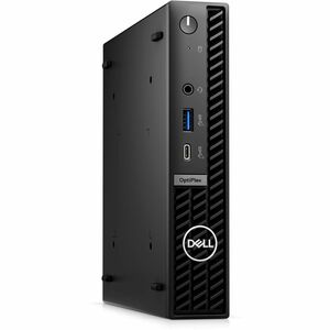 Dell OptiPlex 7000 7020 Desktop Computer - Intel Core i5 14th Gen i5-14500T - vPro Technology - 16 GB - 256 GB SSD - Micro PC - Black - Intel Chip - Windows 11 Pro - Intel DDR5 SDRAM - English (US) Keyboard - 90 W