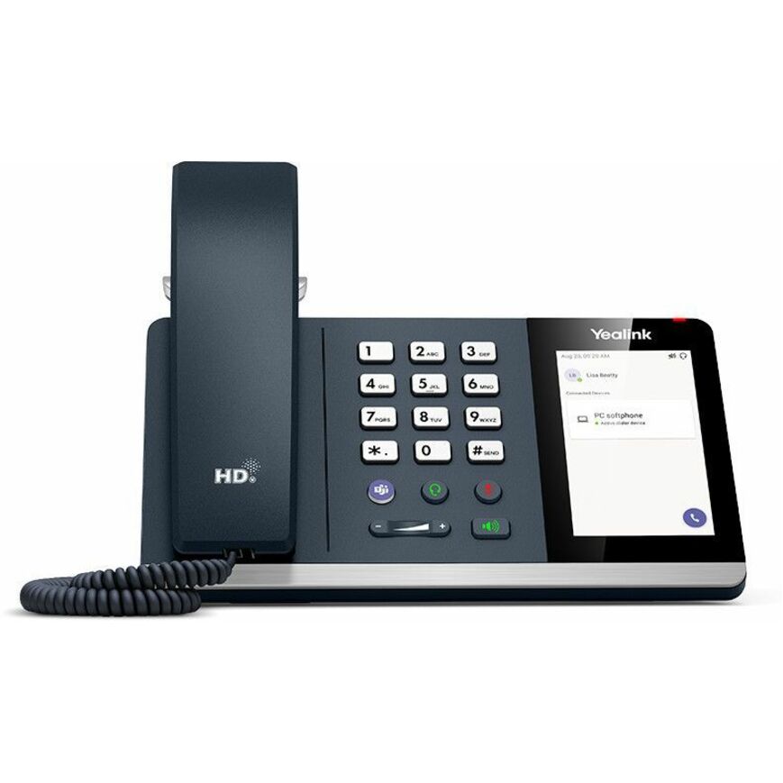 Yealink MP45 IP Phone - Corded - Corded - Desktop, Wall Mountable