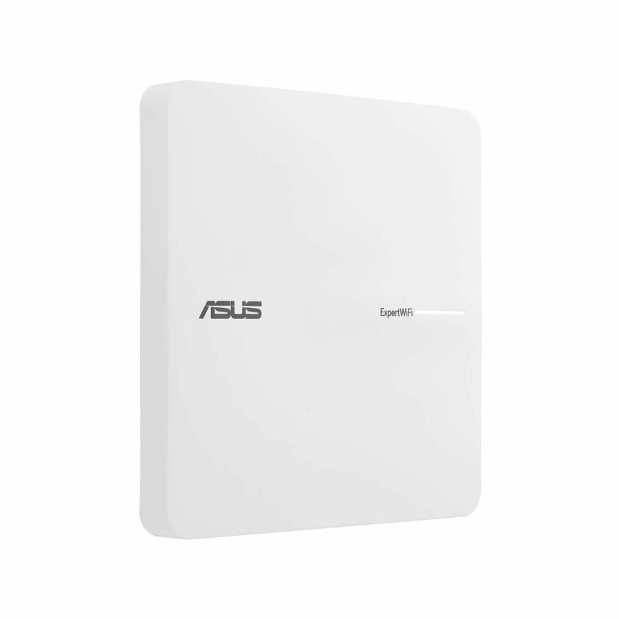 Asus ExpertWiFi EBA63 Dual Band Wi-Fi 6 IEEE 802.11 a/b/g/n/ac/ax 2.93 Gbit/s Wireless Access Point - White