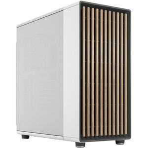 Fractal Design North XL - Chalk White - Tempered Glass, Steel, Wood, Alloy, Faux Leather - 3 � 140mm Fan(s) Installed - ATX, Micro ATX, EATX, Mini ITX Motherboard Supported - 7 x Fan(s) Supported - 2 x Internal 3.5" Bay - 2 x Internal 2.5" Bay - 7x Slot(s) - 3 x USB(s) - 1 x USB 3.2 Gen 2x2 Type C, 2 x USB 3.0 - 1 x Audio In - 1 x Audio Out - Fan Cooler