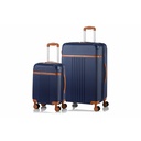 CHAMPS Vintage Collection - 2-piece Hardside Luggage set - Navy