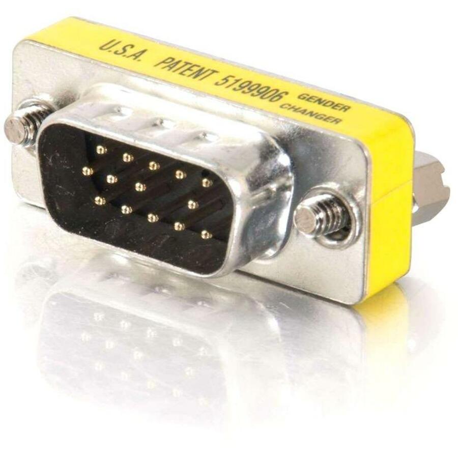 [04VGAMMSlim] C2G HD15 VGA M/M Mini Gender Changer (Coupler)