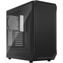 Fractal Design Focus 2 Computer Case - Tower - Black - Tempered Glass, Steel, Mesh - 4 x Bay - 0 - Mini ITX, Mini ATX, ATX Motherboard Supported - 6 x Fan(s) Supported - 0 x External 5.25" Bay - 0 x Internal 5.25" Bay - 2 x Internal 3.5" Bay - 2 x Internal 2.5" Bay - 7x Slot(s) - 2 x USB(s) - 1 x Audio In - 1 x Audio Out - Fan Cooler