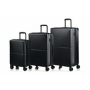 Earth Collection - 3-piece Hardside Luggage set - Black