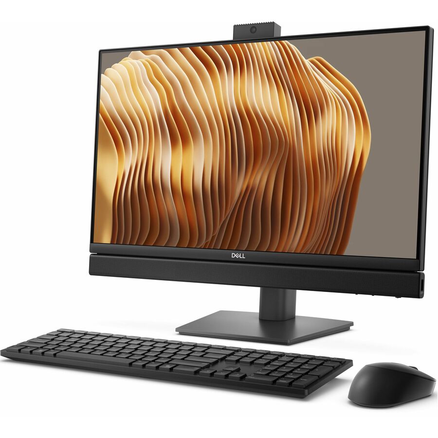 Dell Pro 24 QC24250 All-in-One Computer - Intel Core Ultra 7 265 - vPro Technology - 16 GB - 256 GB SSD - 23.8" Full HD - Desktop - Dark Gray