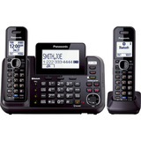 Panasonic Link2Cell KX-TG9542B DECT 6.0 1.90 GHz Cordless Phone - Black