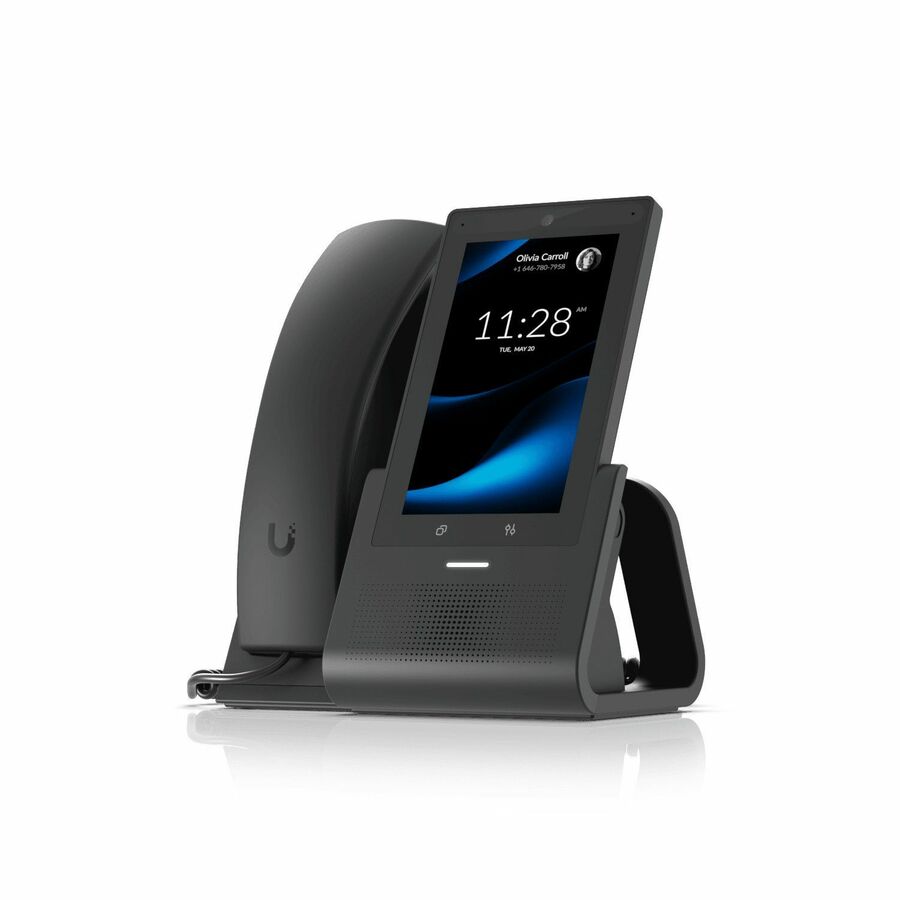 Ubiquiti G3 Touch Pro IP Phone - Corded - Corded - Wi-Fi, Bluetooth - Built-in Camera - Desktop - Black