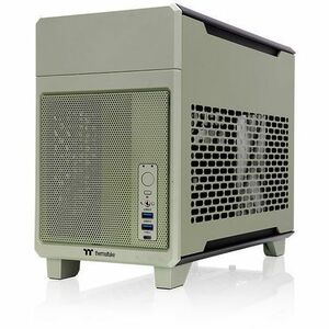 Thermaltake TR100 Gaming Computer Case - Small - Matcha Green - SPCC, Steel - 2 x Bay - Mini ITX Motherboard Supported