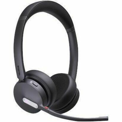 Yealink WH64 Headset - Microsoft Teams Certification - Stereo - Wireless - Bluetooth/DECT - 492.1 ft - 20 Hz to 20 kHz - Over-the-head, On-ear - Binaural - Supra-aural - MEMS Technology, Noise Cancelling Microphone