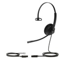Yealink Wideband Headset for Yealink IP Phone - Mono - RJ-9 - Wired - 32 Ohm - 20 Hz to 20 kHz - Over-the-head - Monaural - Uni-directional, Electret, Noise Cancelling Microphone - Black