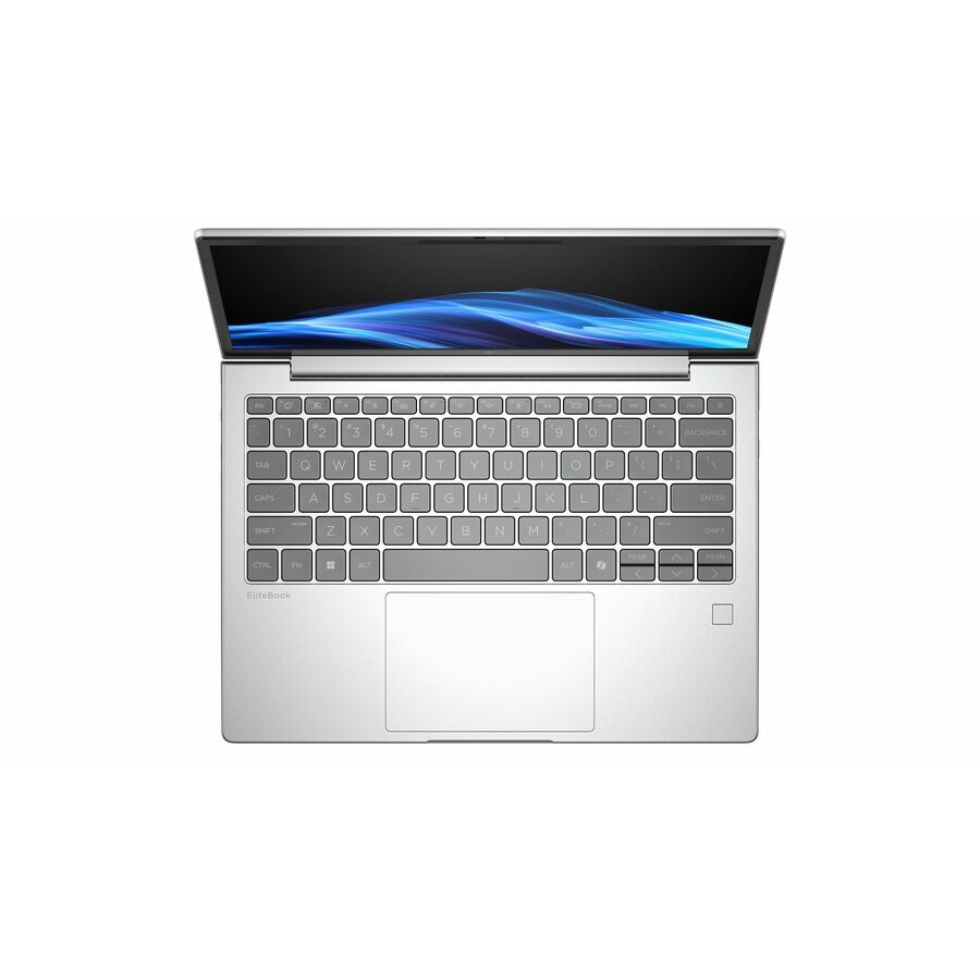 HP EliteBook 6 G1i 13.3" Notebook - WUXGA - Intel Core Ultra 7 265U - vPro Technology - 16 GB - 512 GB SSD - English Keyboard - Pike Silver Aluminum