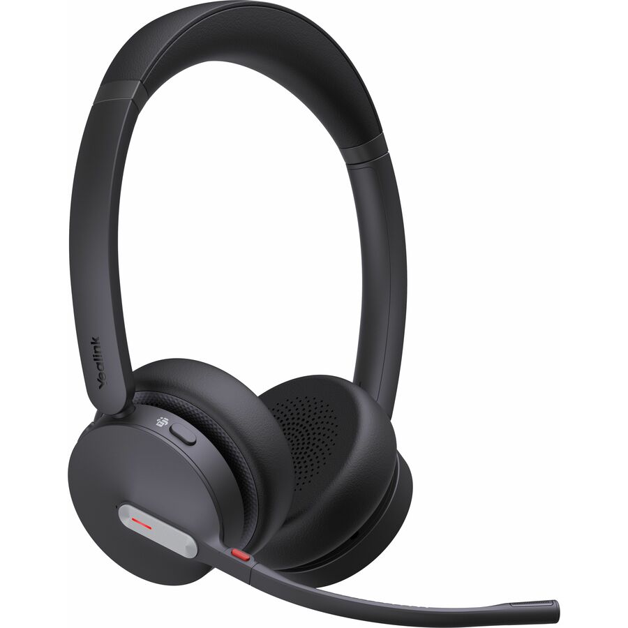 Yealink BH70 Headset - Stereo - Wireless - Bluetooth - 164 ft - 20 Hz to 20 kHz - Over-the-head - Binaural - Supra-aural - MEMS Technology, Noise Cancelling Microphone