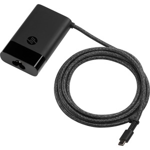 HP 65W USB-C Laptop Charger - 65 W - 120 V AC, 230 V AC Input - 5 V DC, 9 V DC, 12 V DC, 15 V DC, 20 V DC Output - 8 A