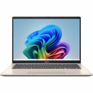 Asus VivoBook 14 M1407 M1407KA-PS74 14" Copilot+ PC Notebook - WUXGA - AMD Ryzen AI 7 350 - 16 GB - 512 GB SSD - Platinum Gold