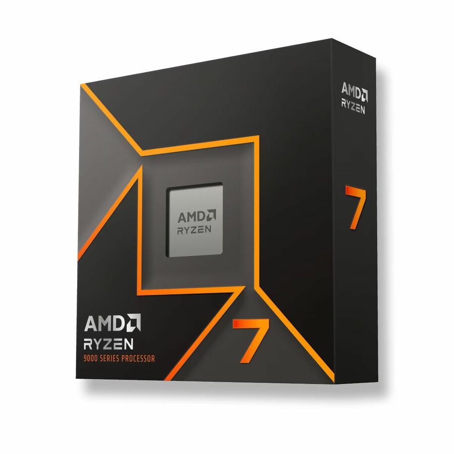 AMD Ryzen 7 9000 9700X Octa-core (8 Core) 3.80 GHz Processor - Retail Pack - 32 MB L3 Cache - 8 MB L2 Cache - 640 KB L1 Cache - 64-bit Processing - 5.50 GHz Overclocking Speed - 4 nm - Socket AM5 Radeon Graphics Dual-Core (2 Core) Yes Graphics - 65 W - 16 Threads