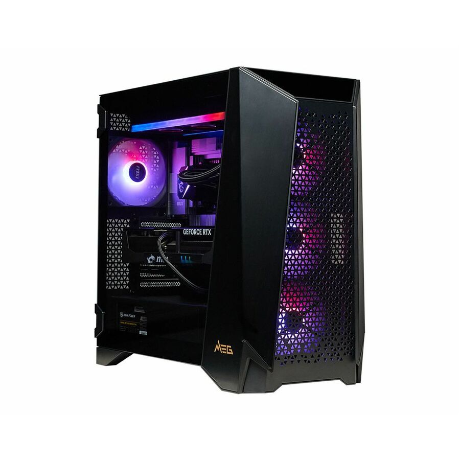 MSI Infinite ZS Gaming PC AMD R9-9900x3D Nvidia RTX 5070Ti 32GB 2TB SSD W11P