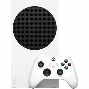 Microsoft Xbox Series S Gaming Console - Game Pad Supported - Wireless - Robot White Custom RDNA 2 - 1440p - Linear PCM, Dolby Digital 5.1, DTS 5.1, Dolby TrueHD with Atmos, PCM 7.1 - 512 GB HDD - Gigabit Ethernet - Wireless LAN - HDMI - USB
