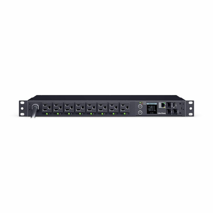 CyberPower PDU41021 Single Phase 100 - 120 VAC 15A Switched PDU