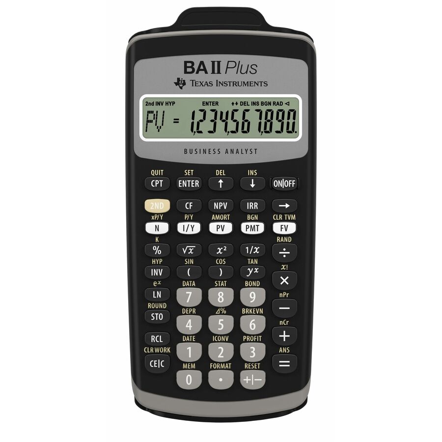 Texas Instruments BA II Plus Financial Calculator