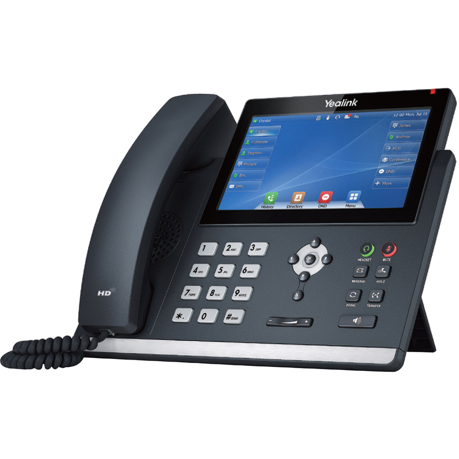 Yealink T48U IP Phone - Corded - Corded - Wall Mountable - Classic Gray