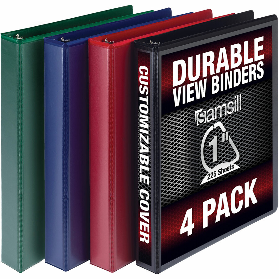 Samsill Durable View Binders