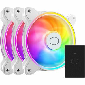 Cooler Master MasterFan MF120 Halo² 3in1 White Edition - 3 Pack