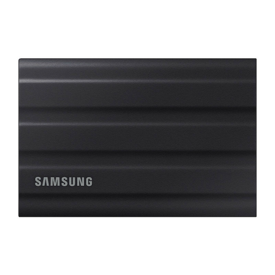 Samsung T7 MU-PE1T0S/AM 1 TB Portable Rugged Solid State Drive - 2.5" External - Black