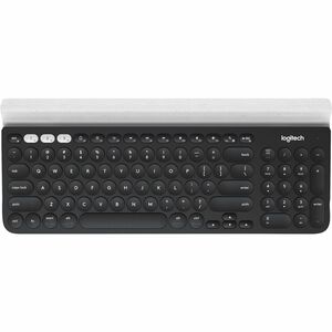 Logitech K780 Multi-Device Wireless Keyboard for Windows, Wireless 2.4GHz, Bluetooth, Smartphone and Tablet Cradle