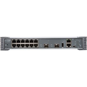 Juniper EX2300-C Compact Ethernet Switch - 12 Ports - Manageable - Gigabit Ethernet, 10 Gigabit Ethernet - 10/100/1000Base-T, 10GBase-X - 3 Layer Supported - Modular - Twisted Pair, Optical Fiber - 1U - Rack-mountable, Magnetic Mount, Wall Mountable - Lifetime Limited Warranty