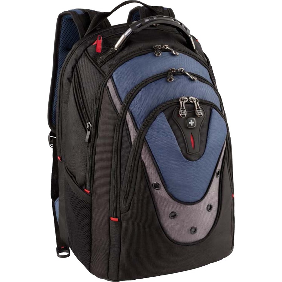 Wenger IBEX 27316060 Carrying Case (Backpack) for 17" Notebook - Blue, Gray, Black