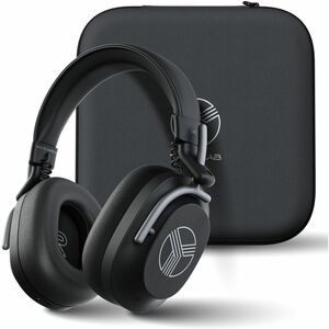 TREBLAB U5 - Hybrid Active Noise Cancelling Headphones Over-Ear Bluetooth 5.3, 55H Battery, Deep Bass, Multipoint, IPX4, Foldable, Mic for Calls