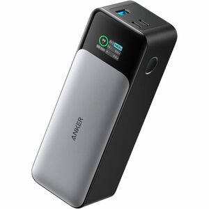 ANKER 737 Power Bank (PowerCore 24K) - For iPhone, Smartphone, MacBook Air, MacBook Pro, Notebook, iPad Pro - 24000 mAh - 140 W - USB Type-C Connector - 3 x USB - Black