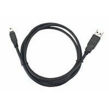 Brother USB Cable - 4 Ft. Length - 4 ft Mini USB/USB Data Transfer Cable for Mobile Printer - First End: 1 x Mini USB Type B Male - Second End: 1 x USB Type A Male