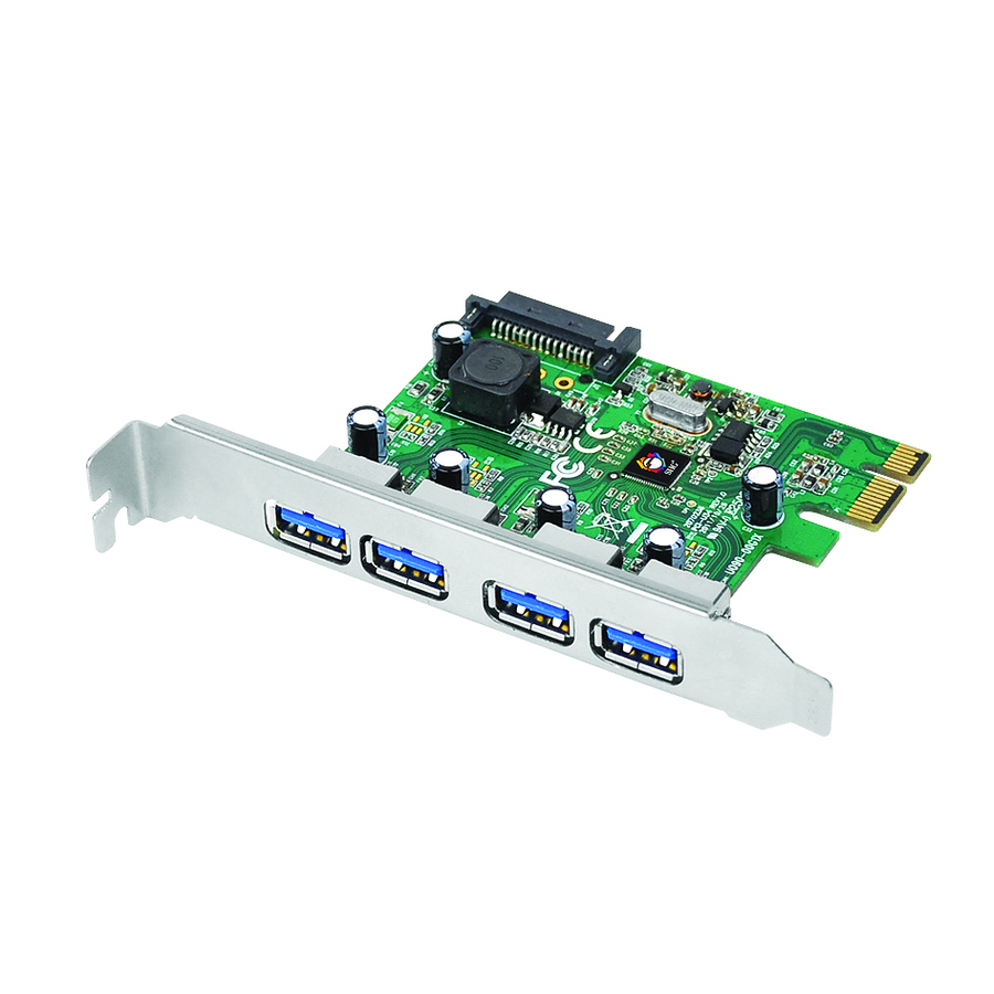 SIIG 4-Port USB 3.0 PCIe