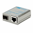 miConverter/s 10/100/1000 Gigabit Ethernet Fiber Media Converter RJ45 SFP