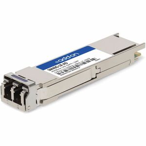 AddOn Chelsio® SM40G-LR Compatible TAA 40GBase-LR4 QSFP+ Transceiver (SMF, 1270nm to 1330nm, 10km, LC, DOM)