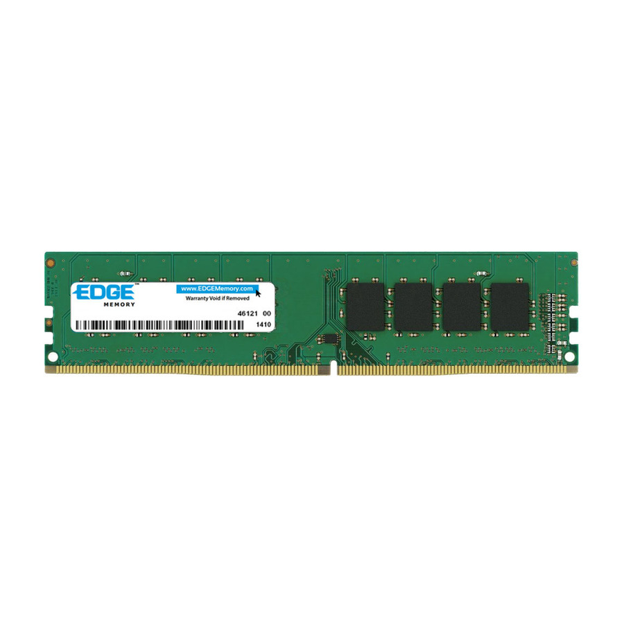 EDGE 16GB DDR4 SDRAM Memory Module - 16 GB (1 x 16GB) - DDR4-2400/PC4-19200 DDR4 SDRAM - 2400 MHz - 1.20 V - Non-ECC - Unbuffered - 288-pin - DIMM - Lifetime Warranty