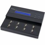 StarTech.com Standalone 1 to 7 USB Thumb Drive Duplicator/Eraser, USB Flash Drive Copier/Cloner, Sector-by-Sector Copy, Sanitizer, TAA
