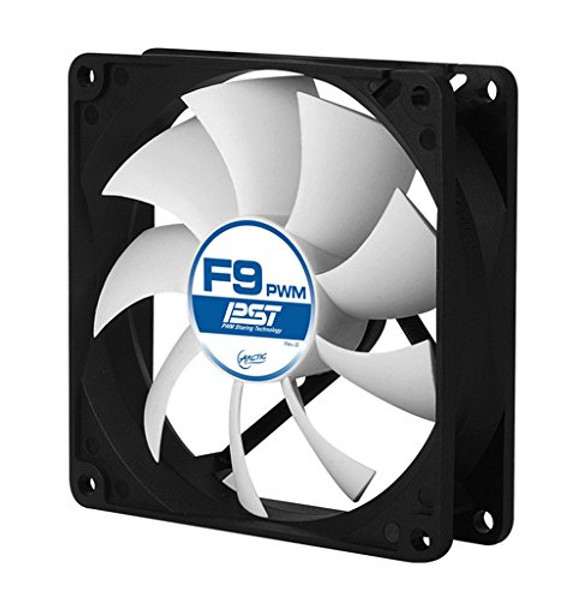 [10Case92mm] ARCTIC F9 PWM PST Value Pack - 4-Pin PWM fan with standard case