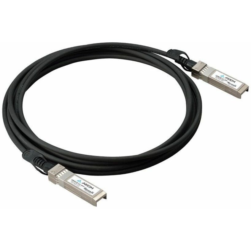 Axiom Twinaxial Network Cable - 1.64 ft Twinaxial Network Cable for Network Device, Router, Switch - First End: 1 x SFP+ Network - Second End: 1 x SFP+ Network - 10 Gbit/s - TAA Compliant