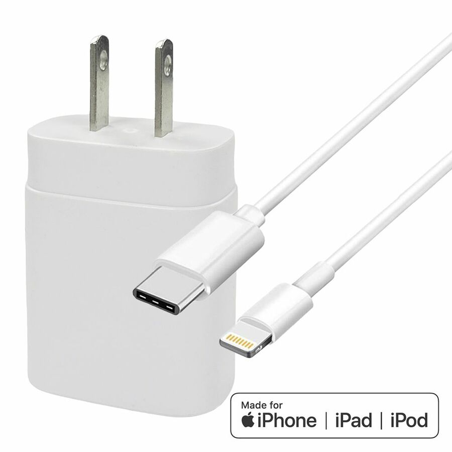 4XEM Lightning Charging Kit for iPad Air and iPhone, iPods - MFi Certified