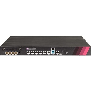 Check Point 5200 Security Gateway - 6 Port - 10/100/1000Base-T - Gigabit Ethernet - AES (128-bit) - 5 x RJ-45 - 1 Total Expansion Slots - 1U - Rack-mountable, Rail-mountable