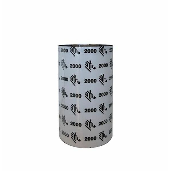 Zebra Wax Ribbon 3.27inx1476ft 2000 Standard 1in core
