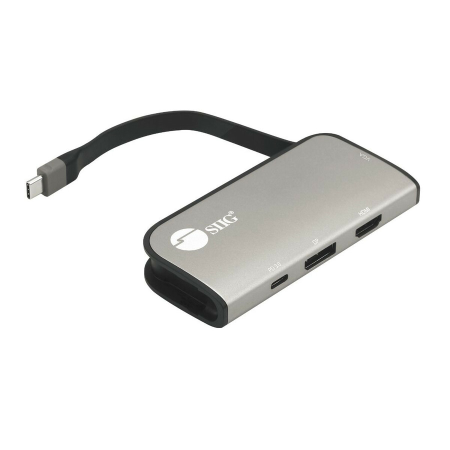 USB-C to Multi-Video MST Hub with 100W PD 3.0 - 4K@60Hz Ultra HD