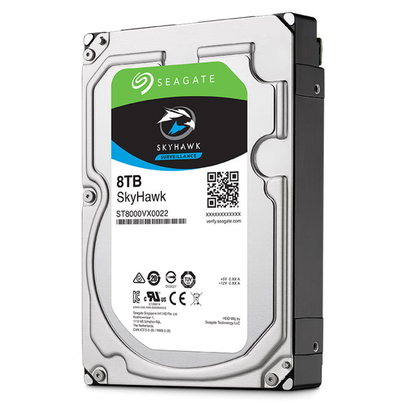 Seagate SkyHawk ST8000VX0022 8 TB Hard Drive - Internal - SATA (SATA/600)