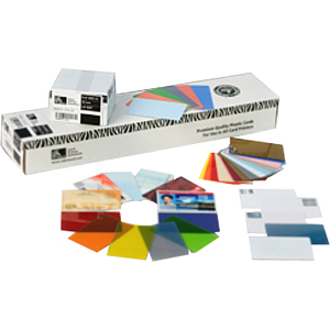 Zebra Premier ID Card - Printable - 2.13" x 3.38" Length - White - Polyvinyl Chloride (PVC) - 500 Box