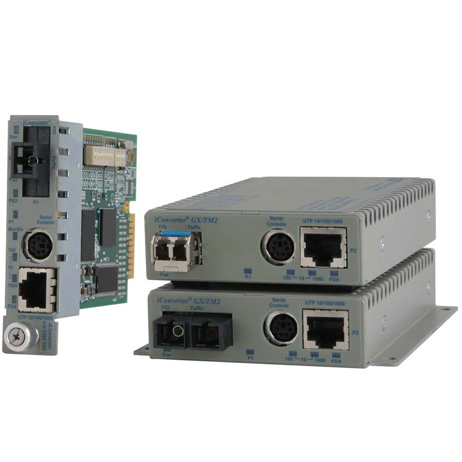 Omnitron Systems 10/100/1000BASE-T UTP to 1000BASE-X Media Converter and Network Interface Device